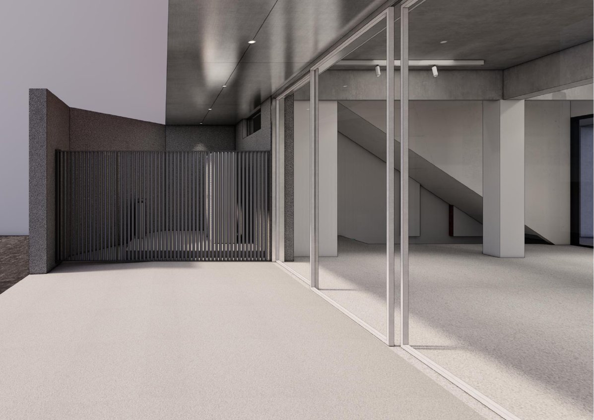 Courtyard render 2
